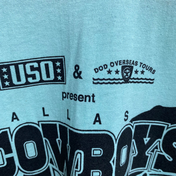 [ ONLY ONE ! ] USO & DOD OVERSEAS TOURS SHORT SLEEVE T-SHIRT / Mr.Clean Select