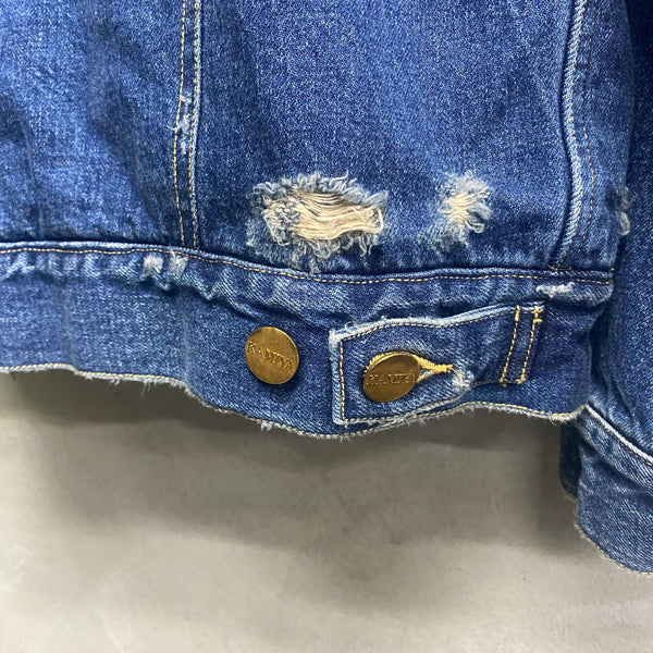 Boa Lining Denim Jacket
 / KAMIYA
