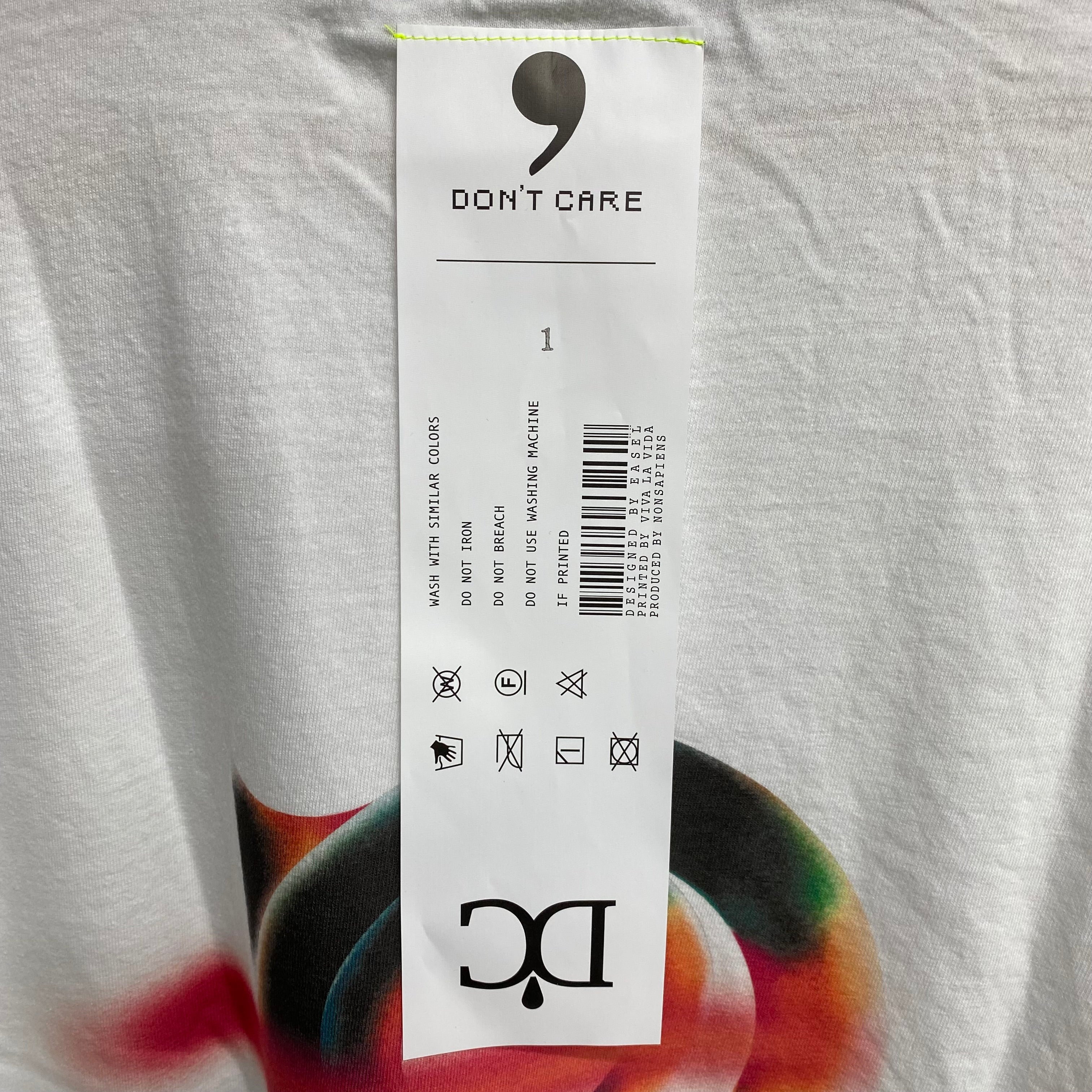 DON'T CARE SHORT SLEEVE T-SHIRTS " DC-GT001 ” / DON'T CARE