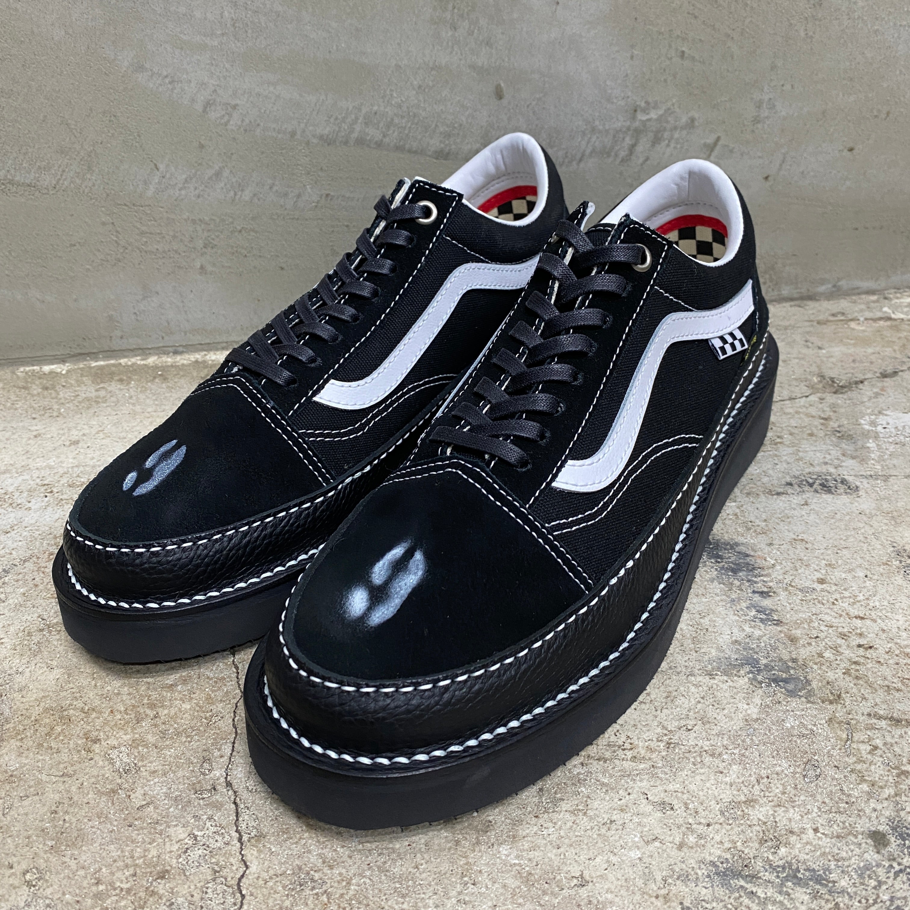 CUSTOM SKATE OLD SKOOL   -RECOUTURE × VANS × ANEX-