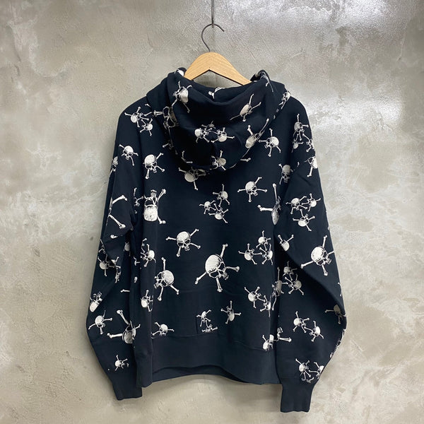［ FINAL ONE ! ］SAINT MICHAEL x SHERMER HOODIE ' SKULL' -COLLABORATION-/ Saint Michael