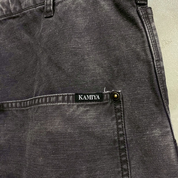KAMIYA  STAIN PAINTER PANTS / KAMIYA