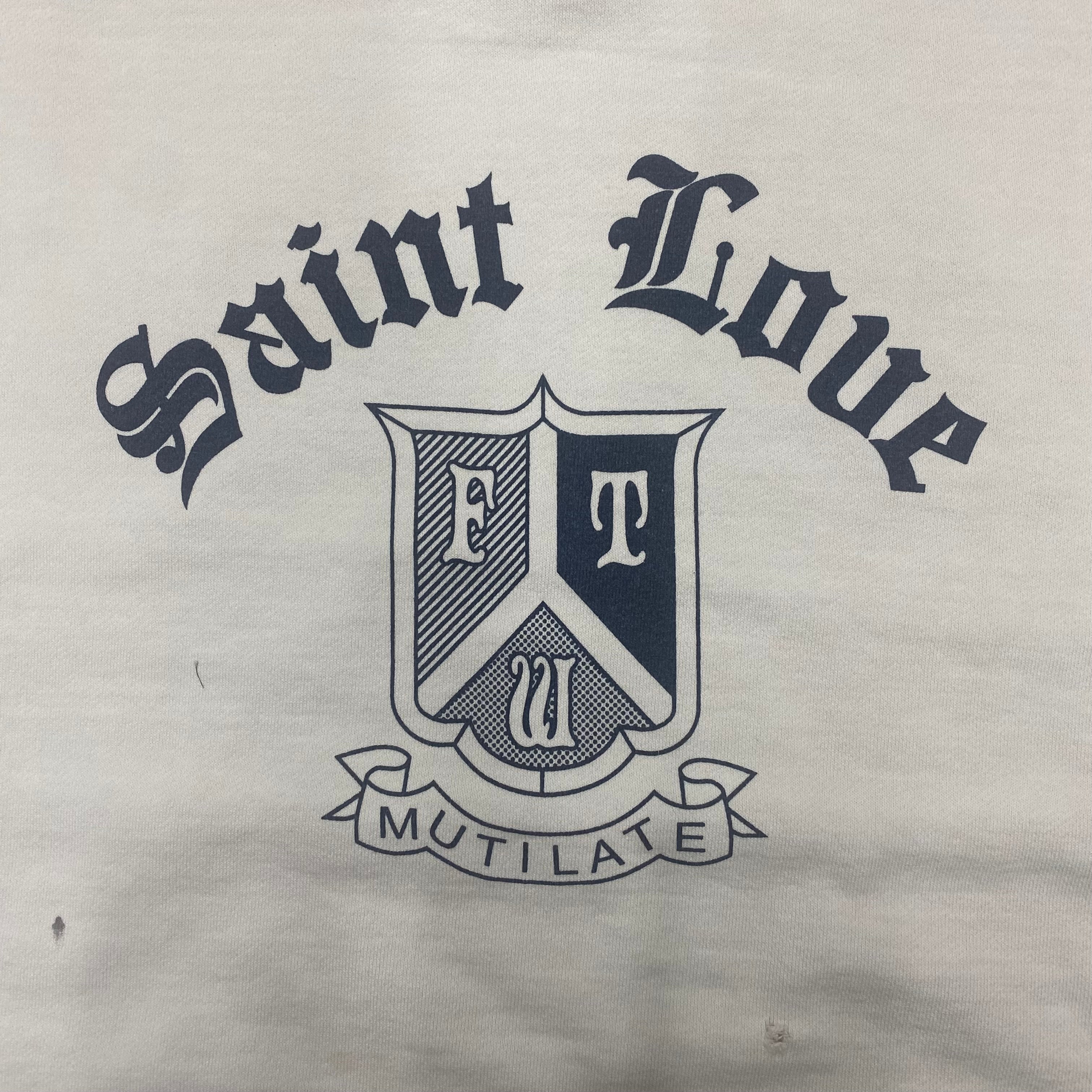 SAINT Mxxxxxx CREW NECK SWEAT SHIRTS “ SAINT LOUE “ / Saint Michael