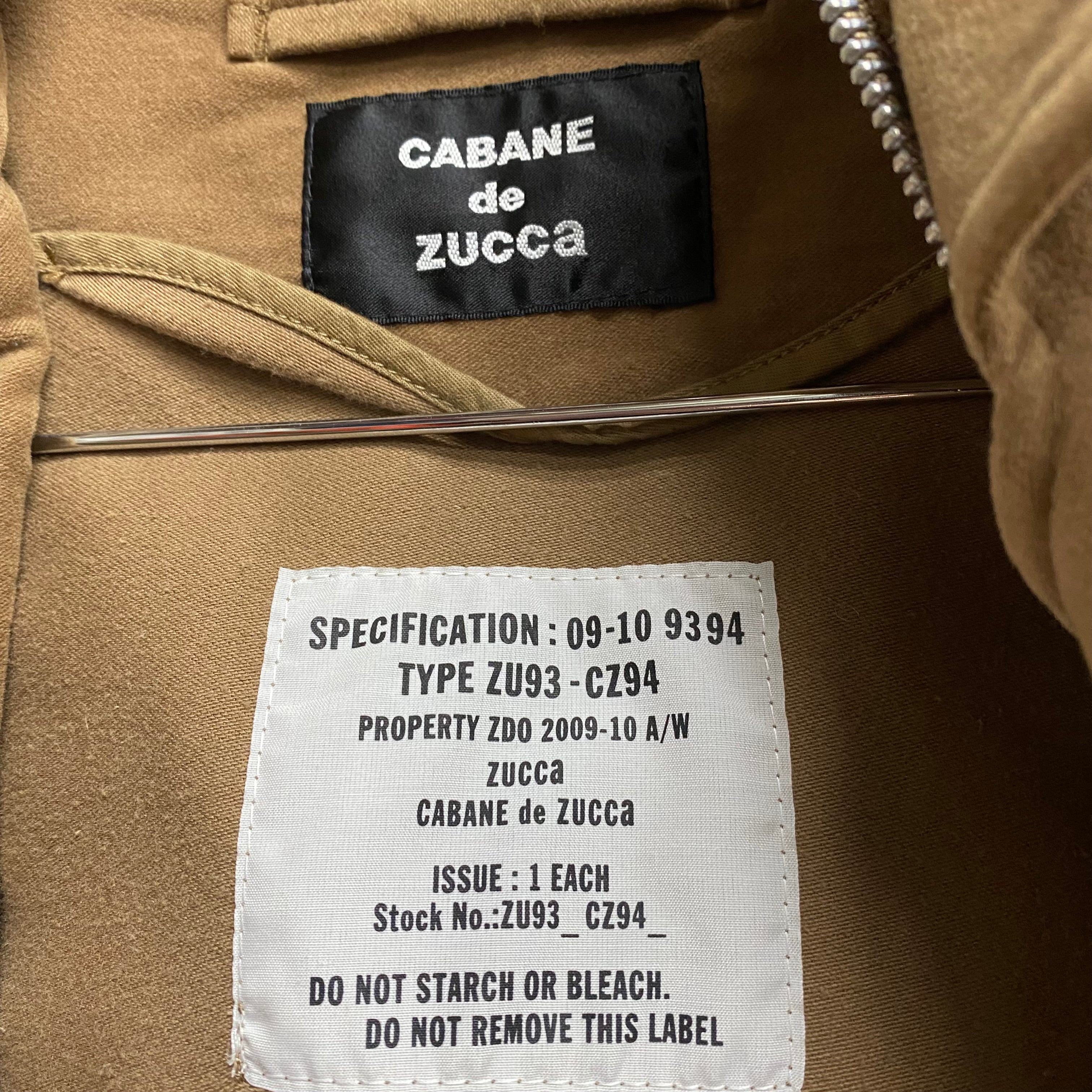 [ USED ] CABANE DE ZUCCA FIELD HOODIE JACKET  / ARCHIVE BRAND