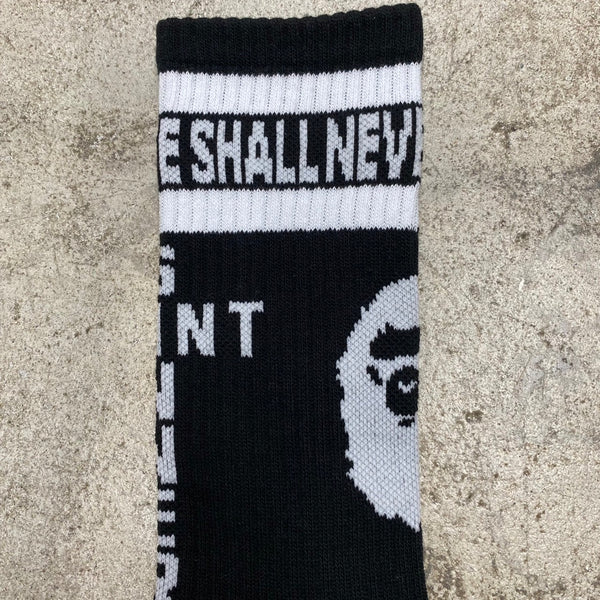 SAINT MICHAEL x BAPE® SOCKS ' APE ' -COLLABORATION- / Saint Michael