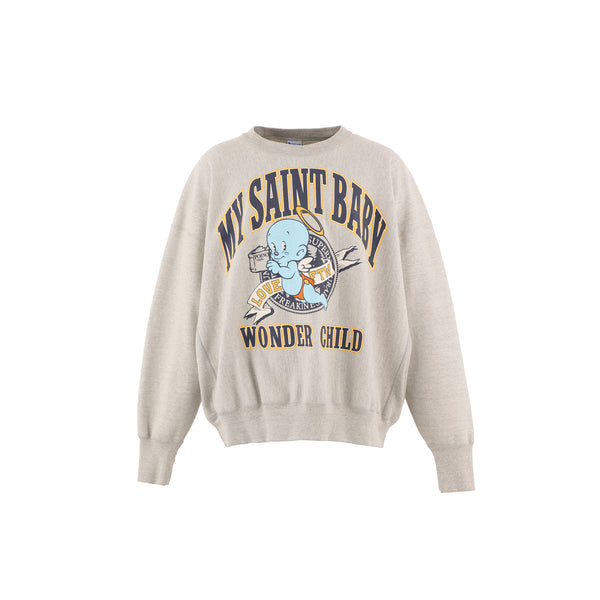 SAINT Mxxxxxx CREW NECK SWEAT SHIRTS “ BABY MICHAEL “ / Saint Michael