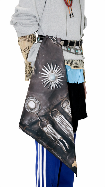 AIDOS MAGAZINE Trompe I'Oeil Bandana  / AIDOS MAGAZINE