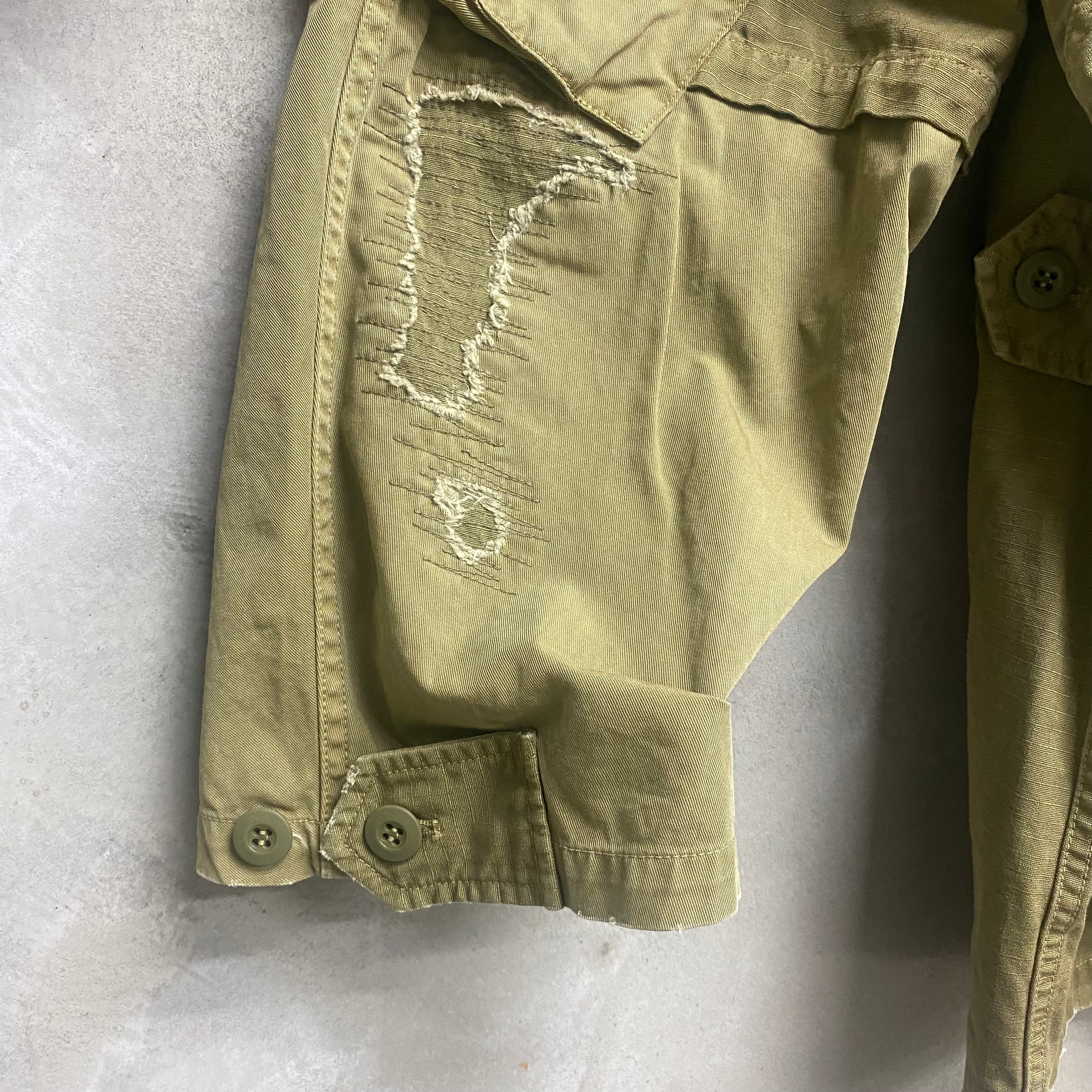 Repaired Ripstop Fatigue Jacket / KAMIYA