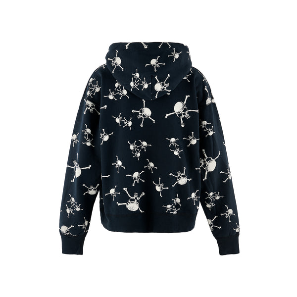［ FINAL ONE ! ］SAINT MICHAEL x SHERMER HOODIE ' SKULL' -COLLABORATION-/ Saint Michael