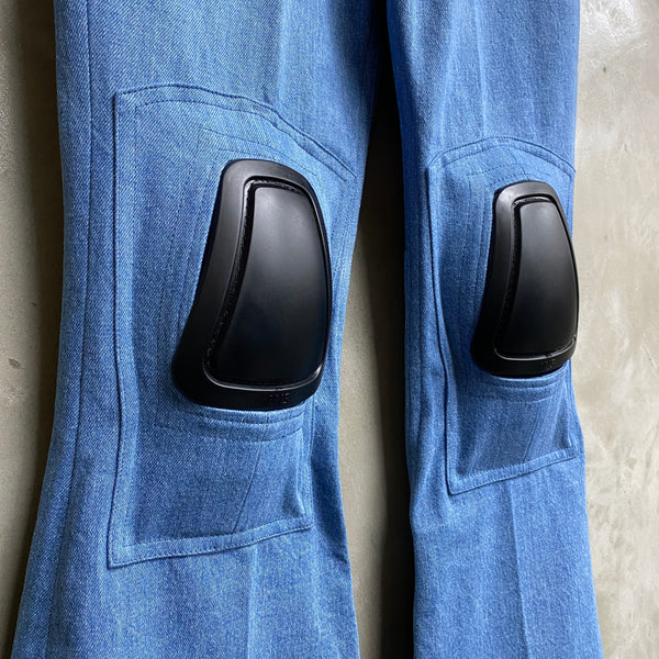TENDER PERSON SCALLOP AND LEGGUARDS FLARW PANTS / TENDER PERSON