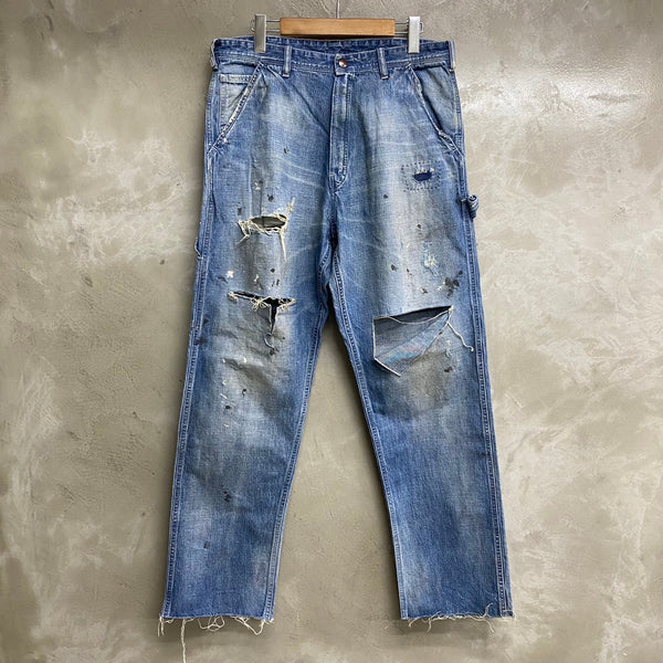SAINT MICHAEL DENIM PANTS ' PAINTER ' / Saint Michael