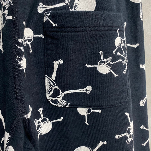 SAINT MICHAEL x SHERMER SWEAT PANTS ' SKULL' -SAINT MICHAEL -COLLABORATION- / Saint Michael