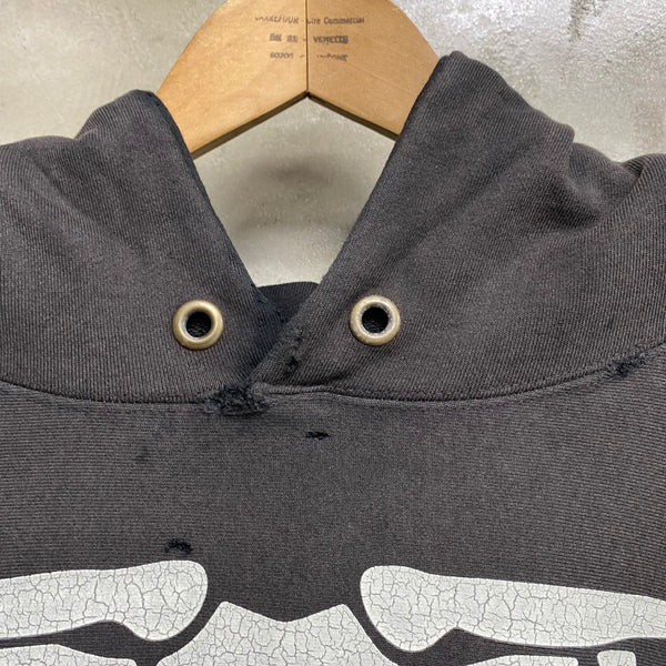 SKELETON HOODIE SUN FADED  / LOCALS ONLY