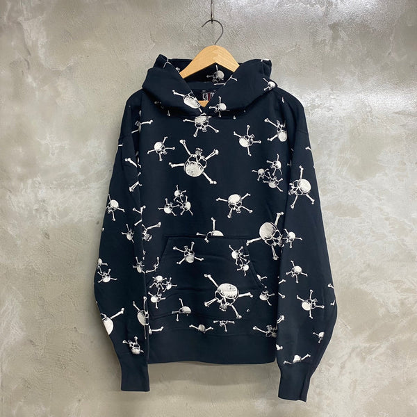 ［ FINAL ONE ! ］SAINT MICHAEL x SHERMER HOODIE ' SKULL' -COLLABORATION-/ Saint Michael
