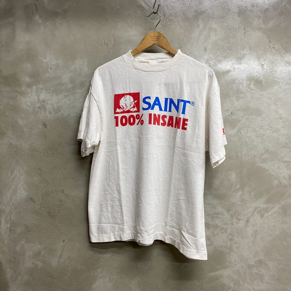 SAINT Mxxxxxx SHORT SLEEVE T-SHIRT ' INSANE ' / Saint Michael