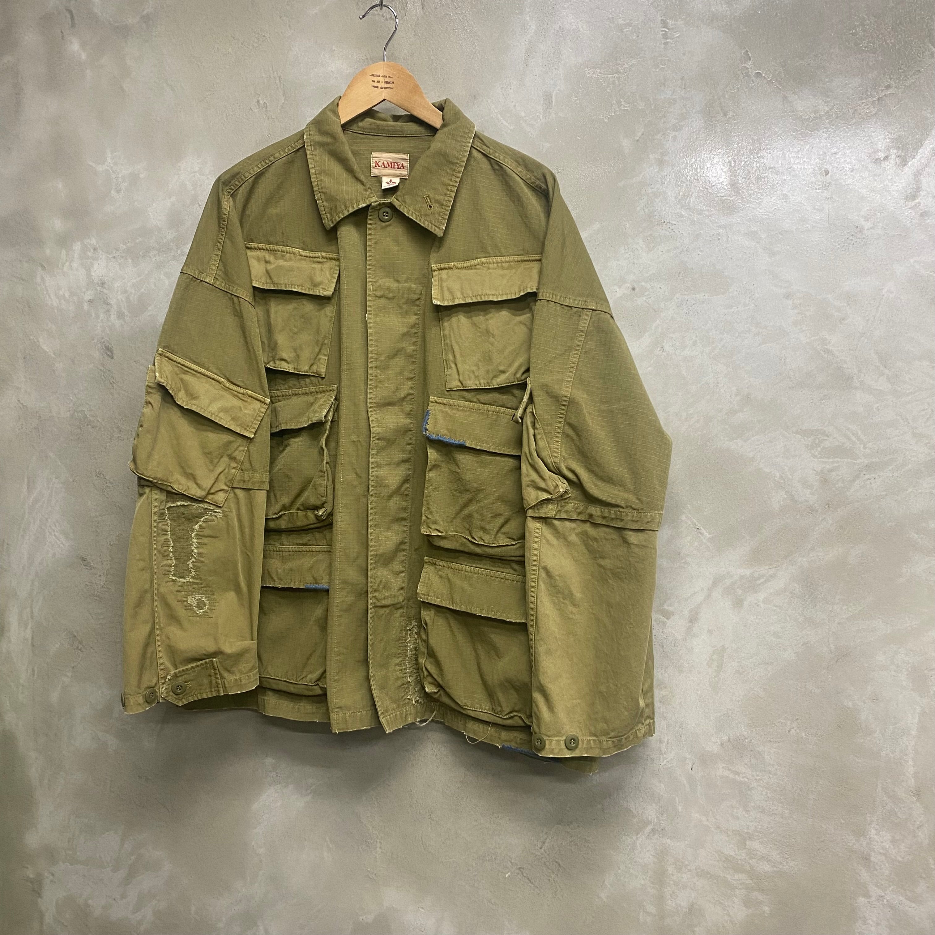 Repaired Ripstop Fatigue Jacket / KAMIYA