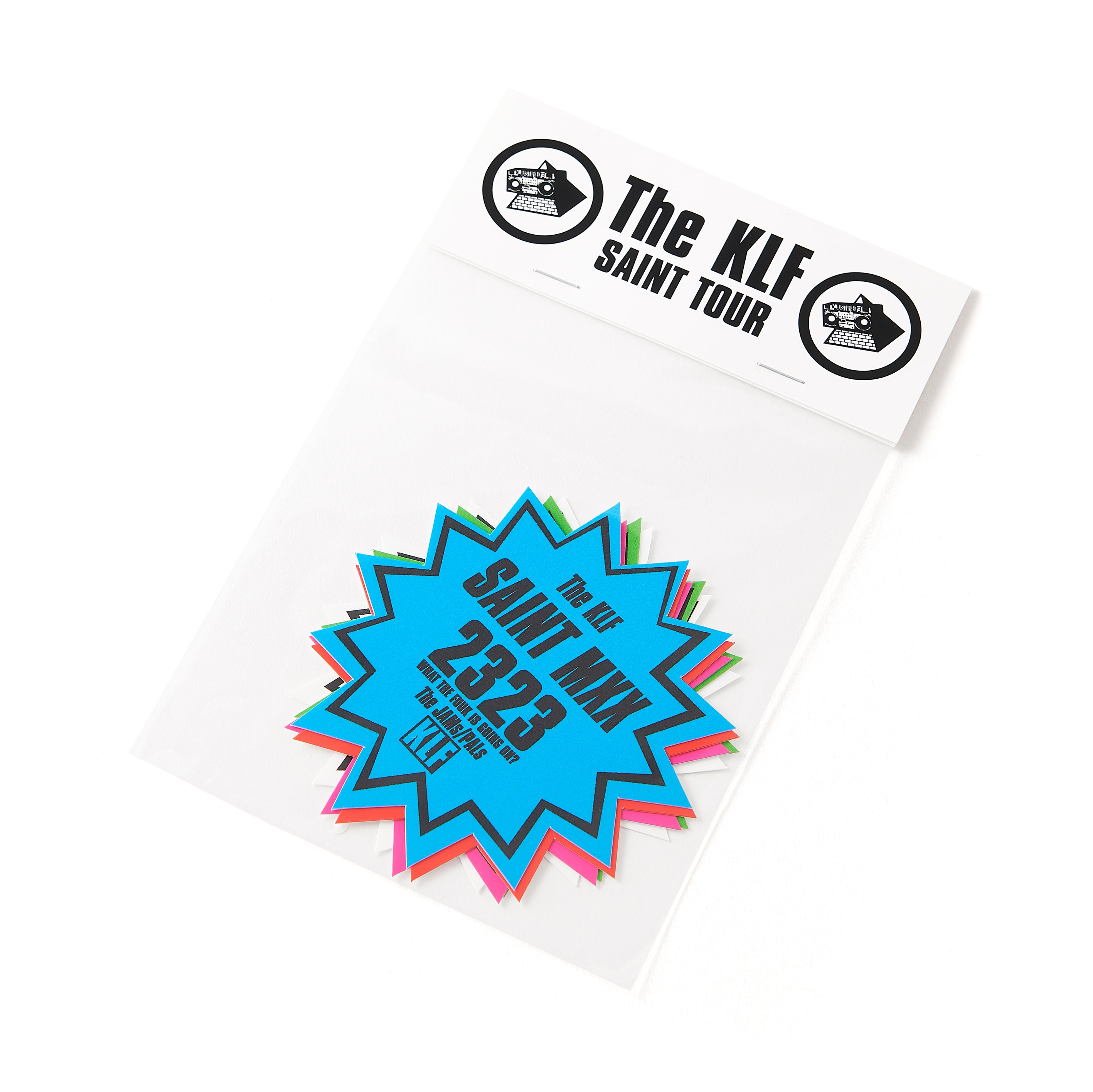 [ FINAL ONE ! ] SAINT Mxxxxxx × The KLF STICKER SET " KLF " / Saint Michael