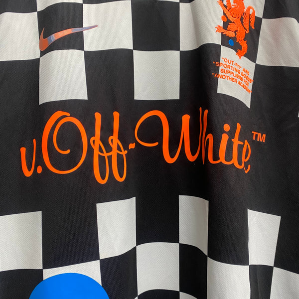 [ USED ] OFF-WHITE x NIKE  FOOTBALL JERSEY  / USED STREET