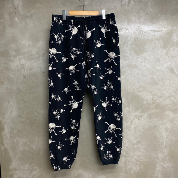 SAINT MICHAEL x SHERMER SWEAT PANTS ' SKULL' -SAINT MICHAEL -COLLABORATION- / Saint Michael