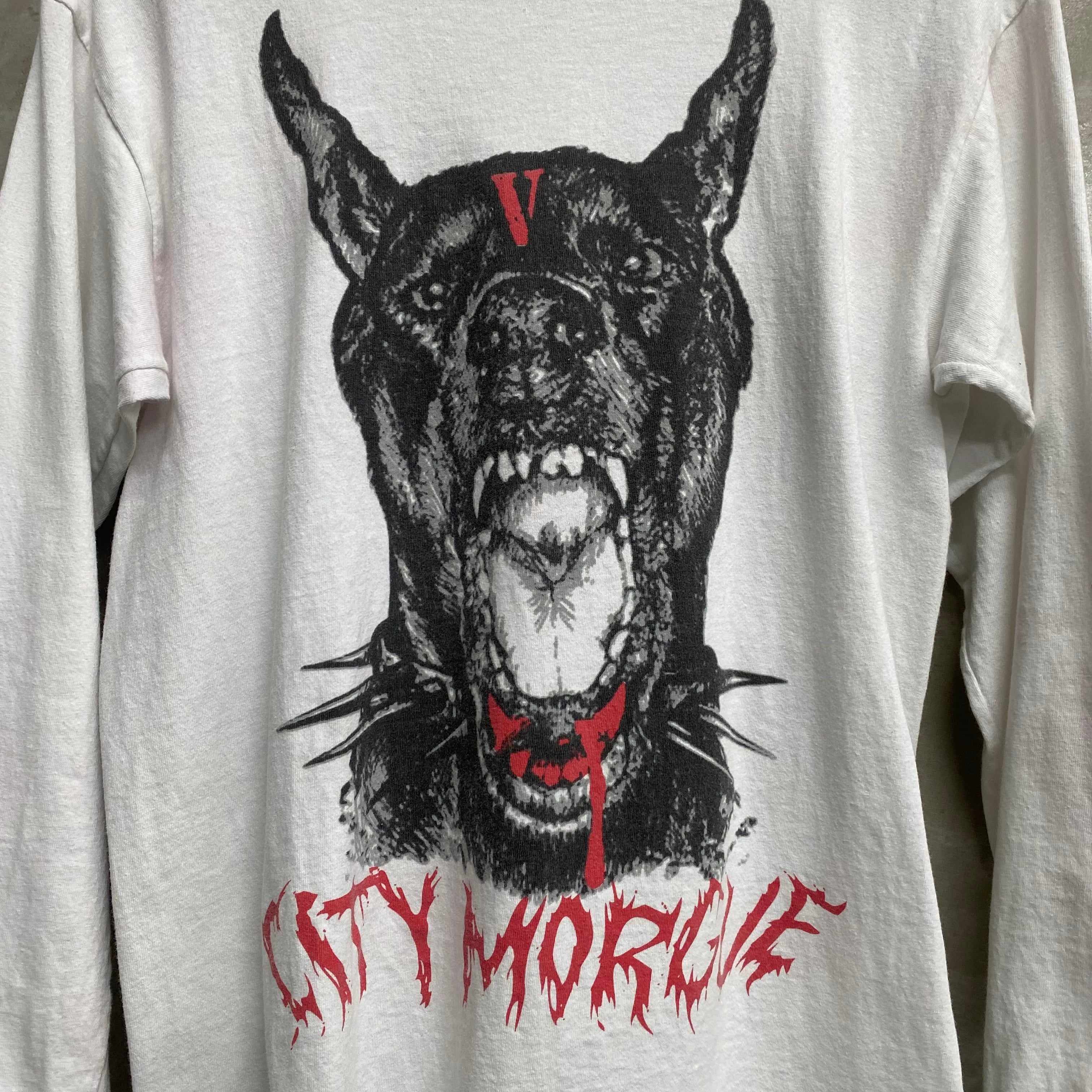 [ USED ] VLONE x City Morgue L/S SHIRT ‘ BARK ‘ / USED STREET