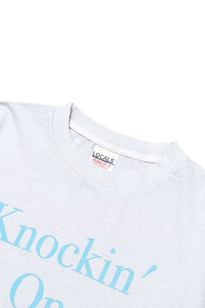 LOCALS ONLY Knockin` on T-shirt  / LOCALS ONLY