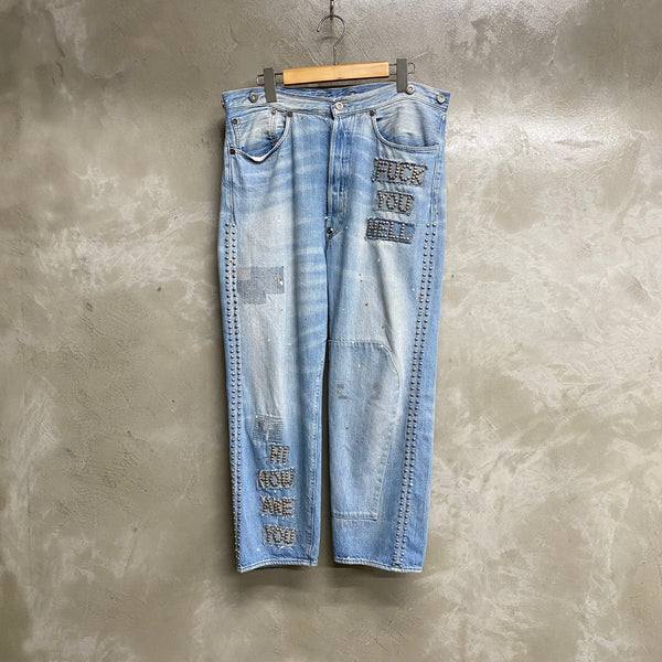 [ ONLY ONE ! ] FAMOUSZ 1890-501 LEVIES VINTAGE CLOTHING CUSTOM DENIM  / FAMOUZ