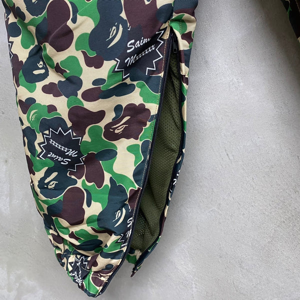 SAINT MICHAEL x BAPE® TRACK PANTS ' ST APE ' -COLLABORATION-/ Saint Michael