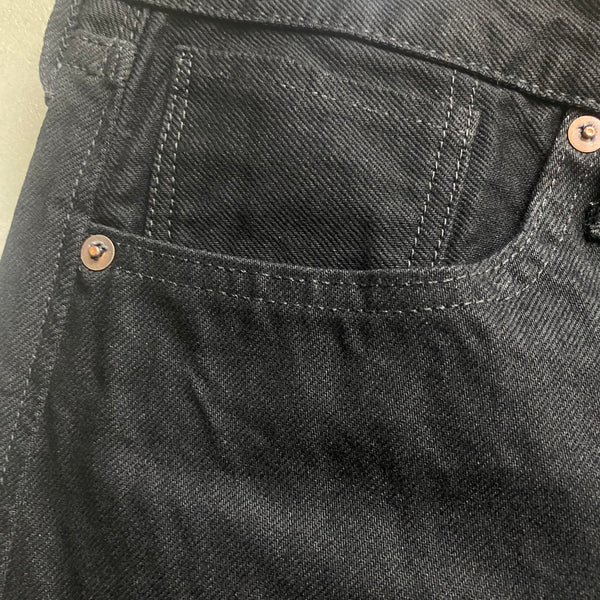 SAINT MICHAEL BLACK DENIM PANTS ' STRAIGHT ' / Saint Michael