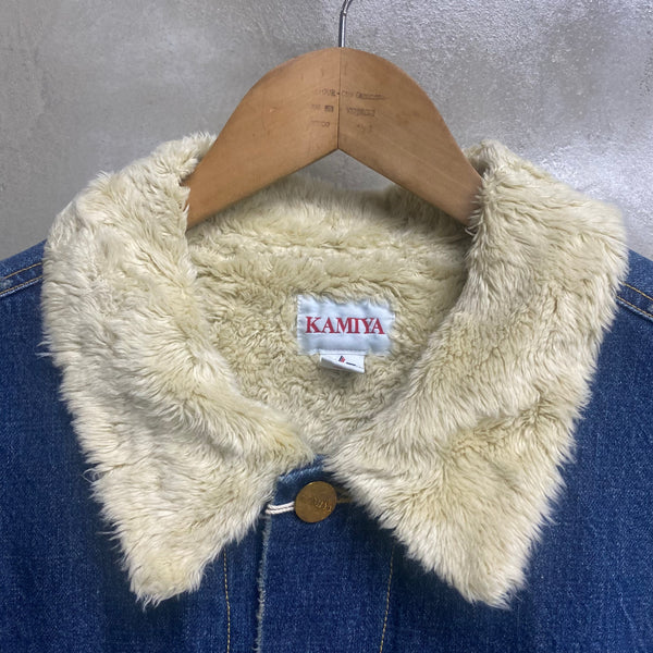Boa Lining Denim Jacket
 / KAMIYA