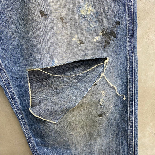 SAINT MICHAEL DENIM PANTS ' PAINTER ' / Saint Michael