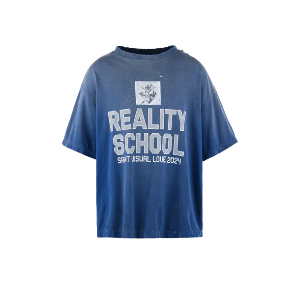 SAINT Mxxxxxx SHORT SLEEVE T-SHIRT ' REALITY SCHOOL ' / Saint Michael