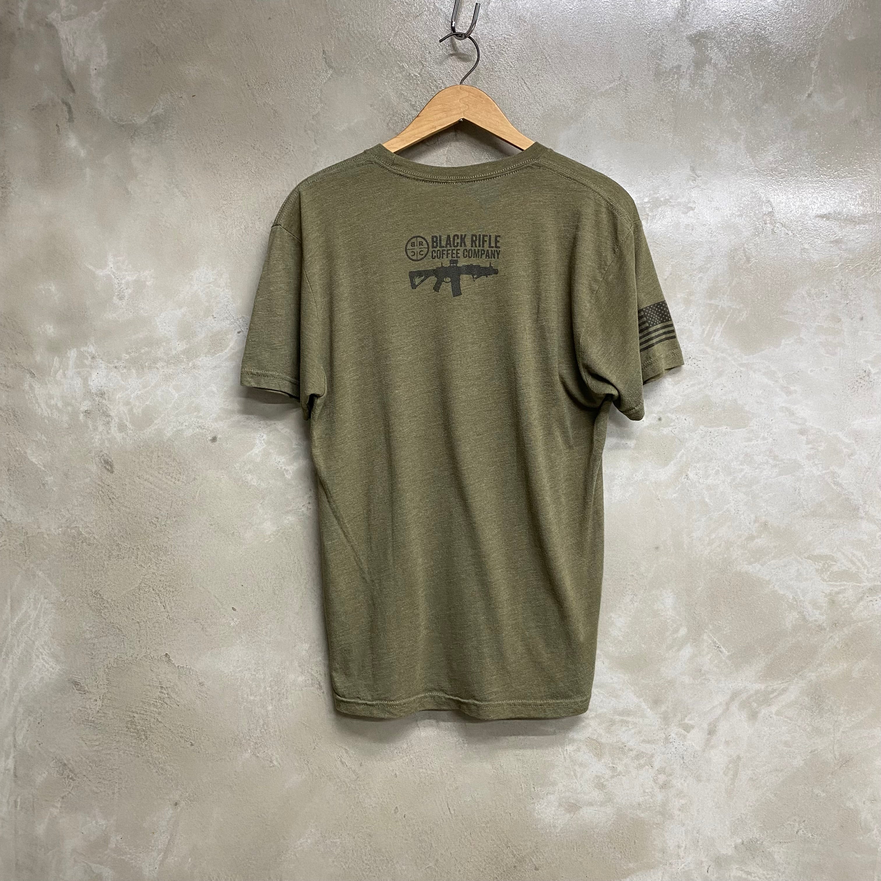 [ ONLY ONE ! ] BLACK RIFLE COFFEE COMPANY SHORT SLEEVE T-SHIRT / U.S.MILITARY