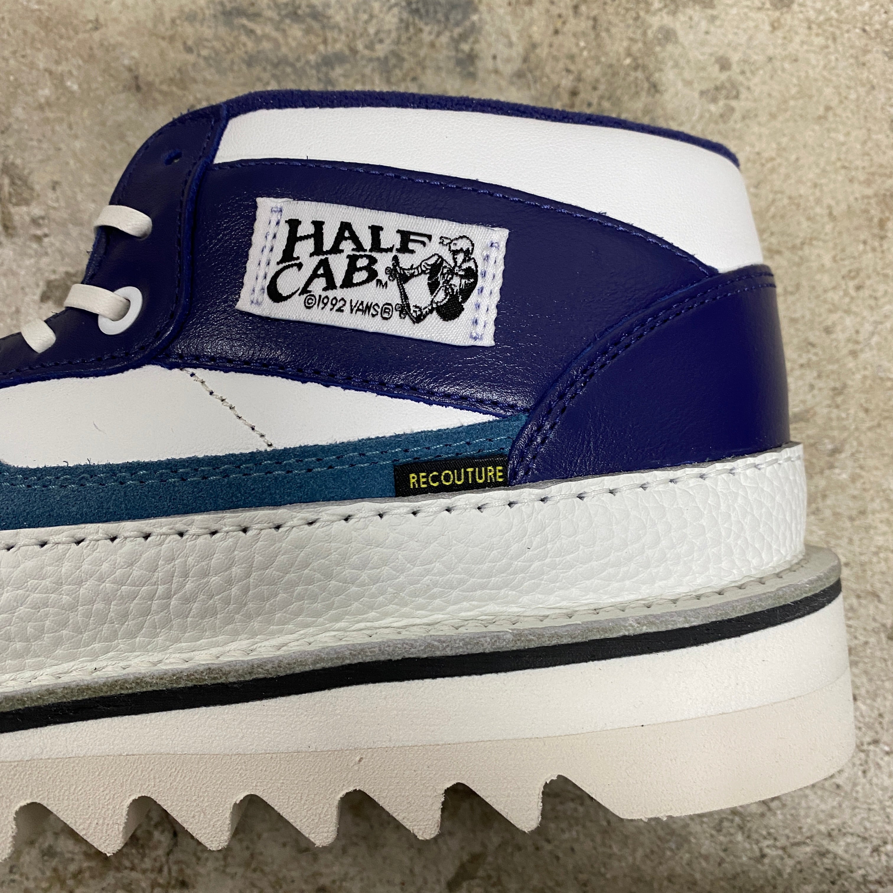 CUSTOM Half Cab 33 DX ' Anaheim Factory '  SHARK SOLE   -RECOUTURE × VANS × ANEX-