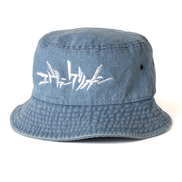 ［ FINAL ONE ! ］EVANGELION:95  0024 DENIM BUCKET HAT BLUE / EVANGELION:95