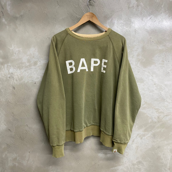 [ ONLY ONE ! ] A BATHING APE REVERSIBLE  SWEAT SHIRT ‘ 1ST CAMO ’ / STREET ARCHIVE PIECES