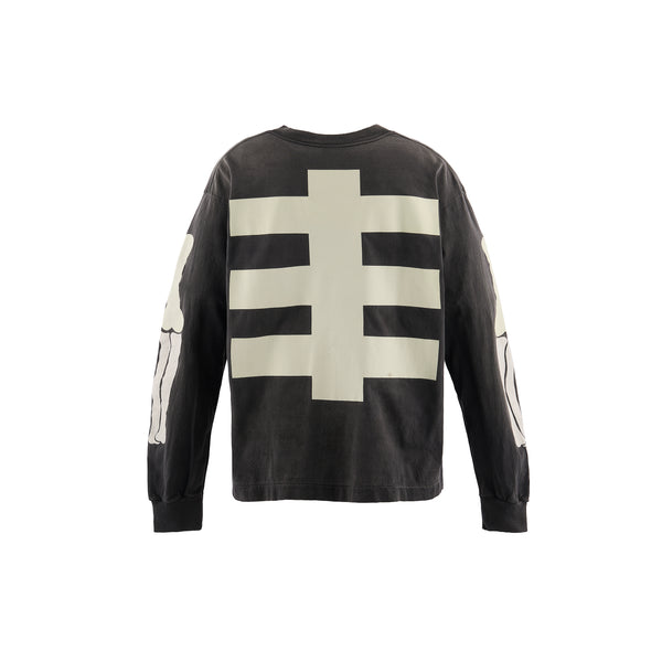 SAINT Mxxxxxx x BOUNTY HUNTER  LONG SLEEVE T-SHIRTS ' BONE ' -COLLABORATION-/ Saint Michael