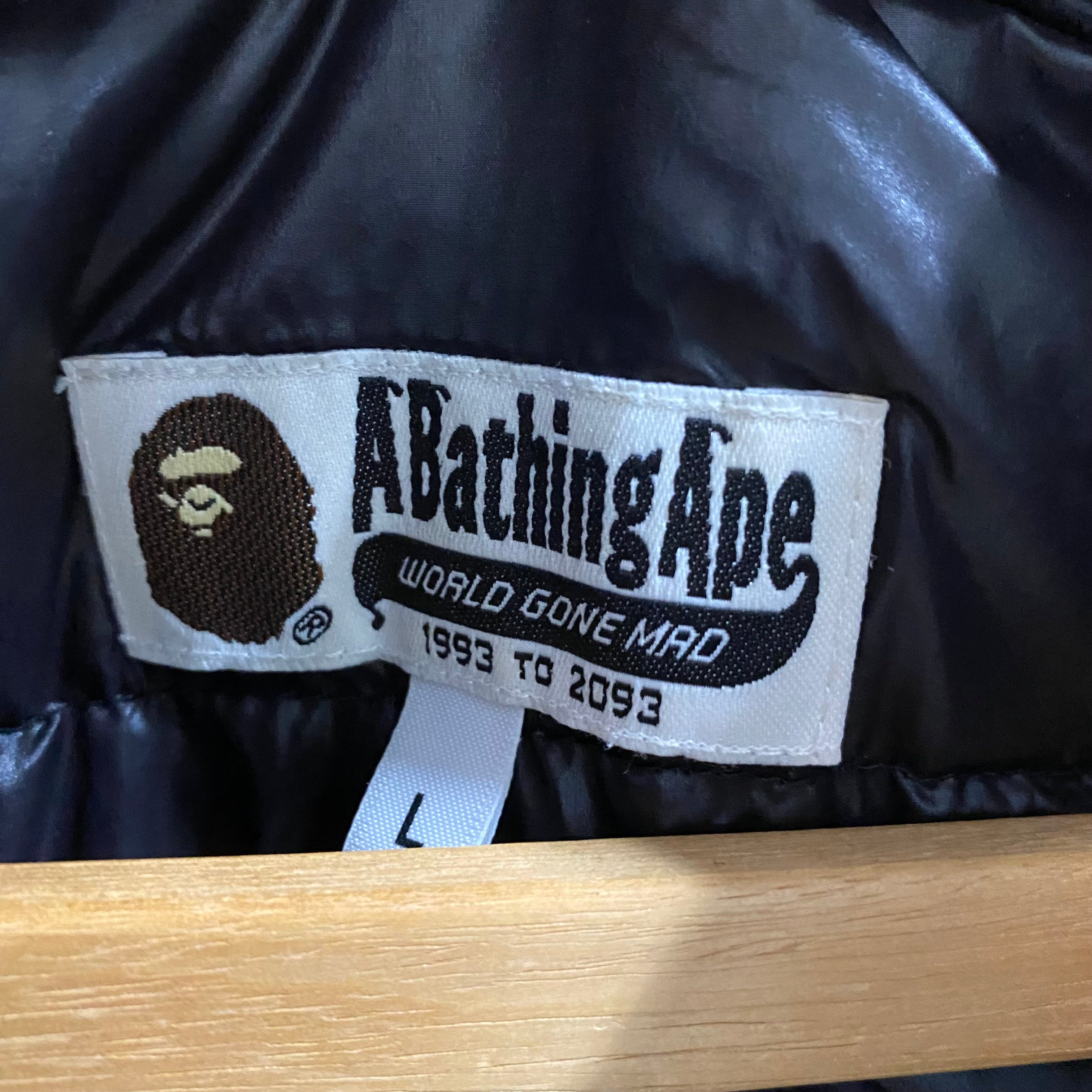 [ USED ] A BATHING APE LIGHT DOWN JACKET ‘ BAPE ’ / USED STREET