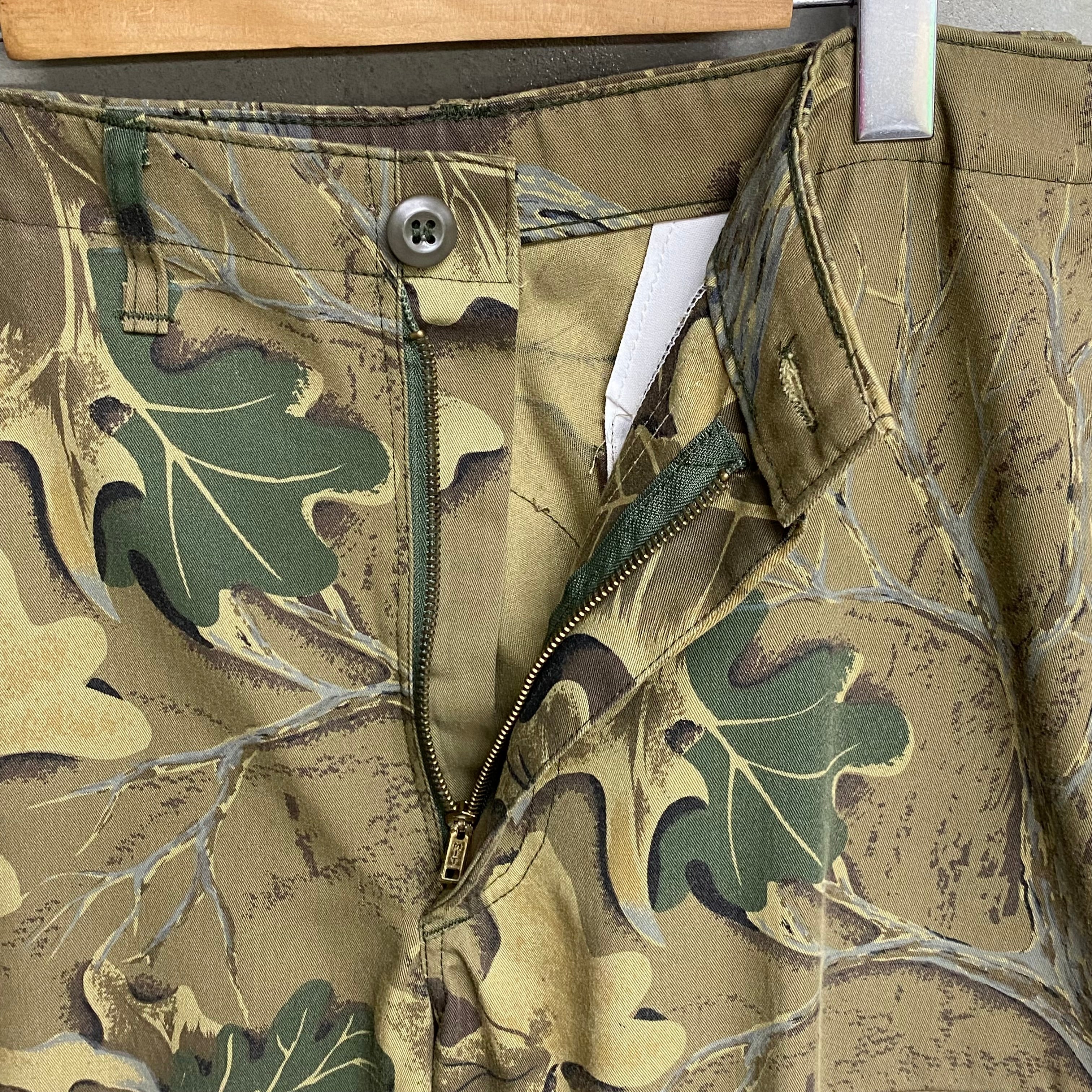 [ ONLY ONE ! ] GREEN FIGHT REALTREE CARGO TROUSERS / US MILITARY