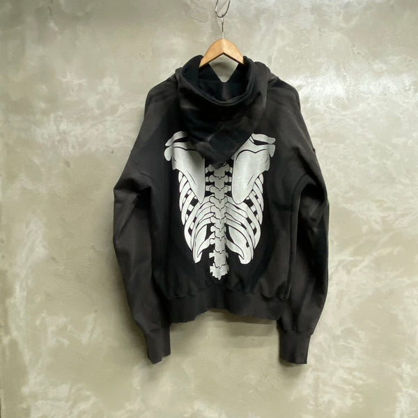 SKELETON HOODIE SUN FADED  / LOCALS ONLY