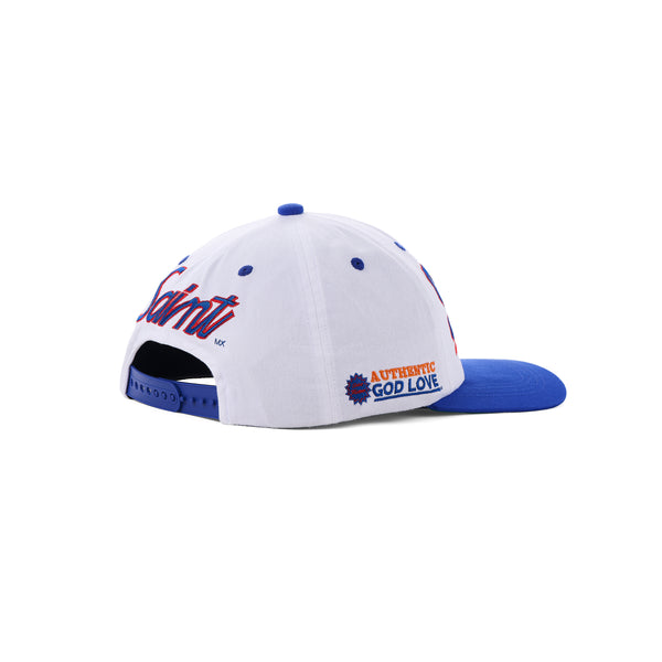 SAINT MICHAEL CAP " WHITE+BLUE " / Saint Michael