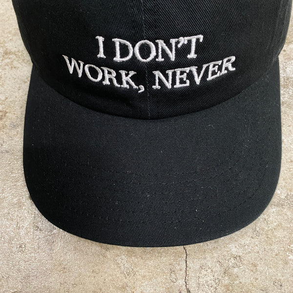 Do Nothing Congress CAP " I DON’T WORK NEVER " / Do Nothing Congress