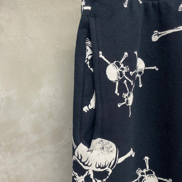SAINT MICHAEL x SHERMER SWEAT PANTS ' SKULL' -SAINT MICHAEL -COLLABORATION- / Saint Michael