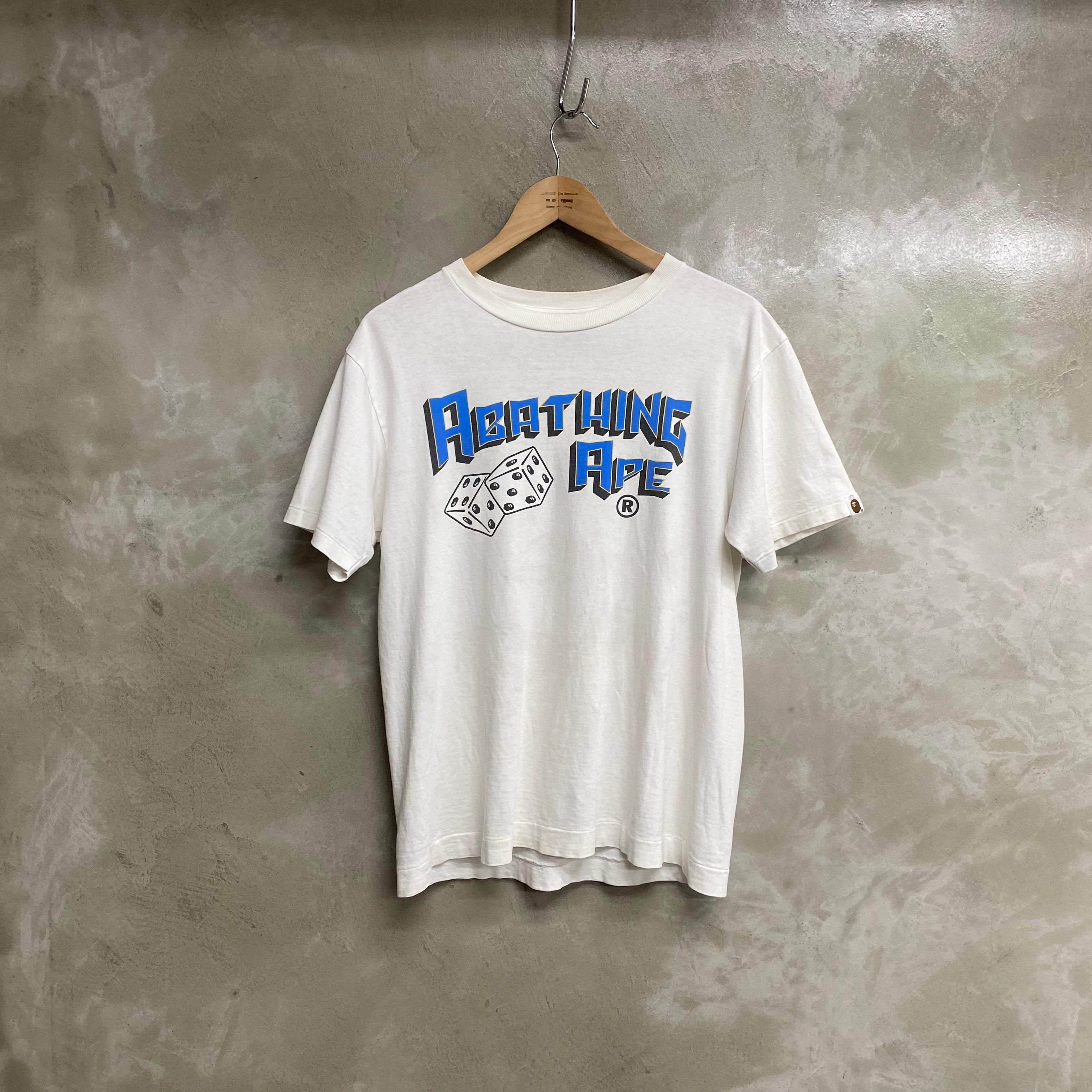 [ ONLY ONE ! ] USED A BATHING APE SHORT SLEEVE SHIRT “ DICE “  / USED STREET