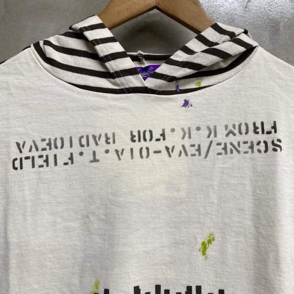 EVA-01 ART HOOD CUTSEWN BY KOSUKE KAWAMURA / RADIO EVA