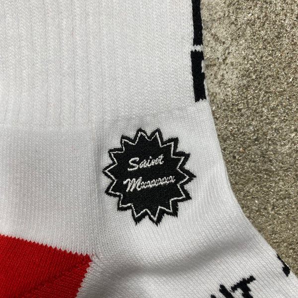 SAINT Mxxxxxx SOCKS ' SAINT SINNER ' / Saint Michael