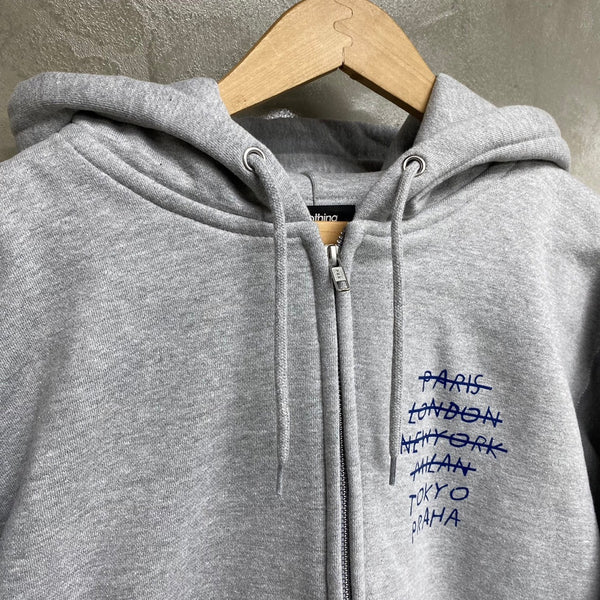 Do Nothing Congress ZIP UP HOODIE " Tokyo Praha " / Do Nothing Congress