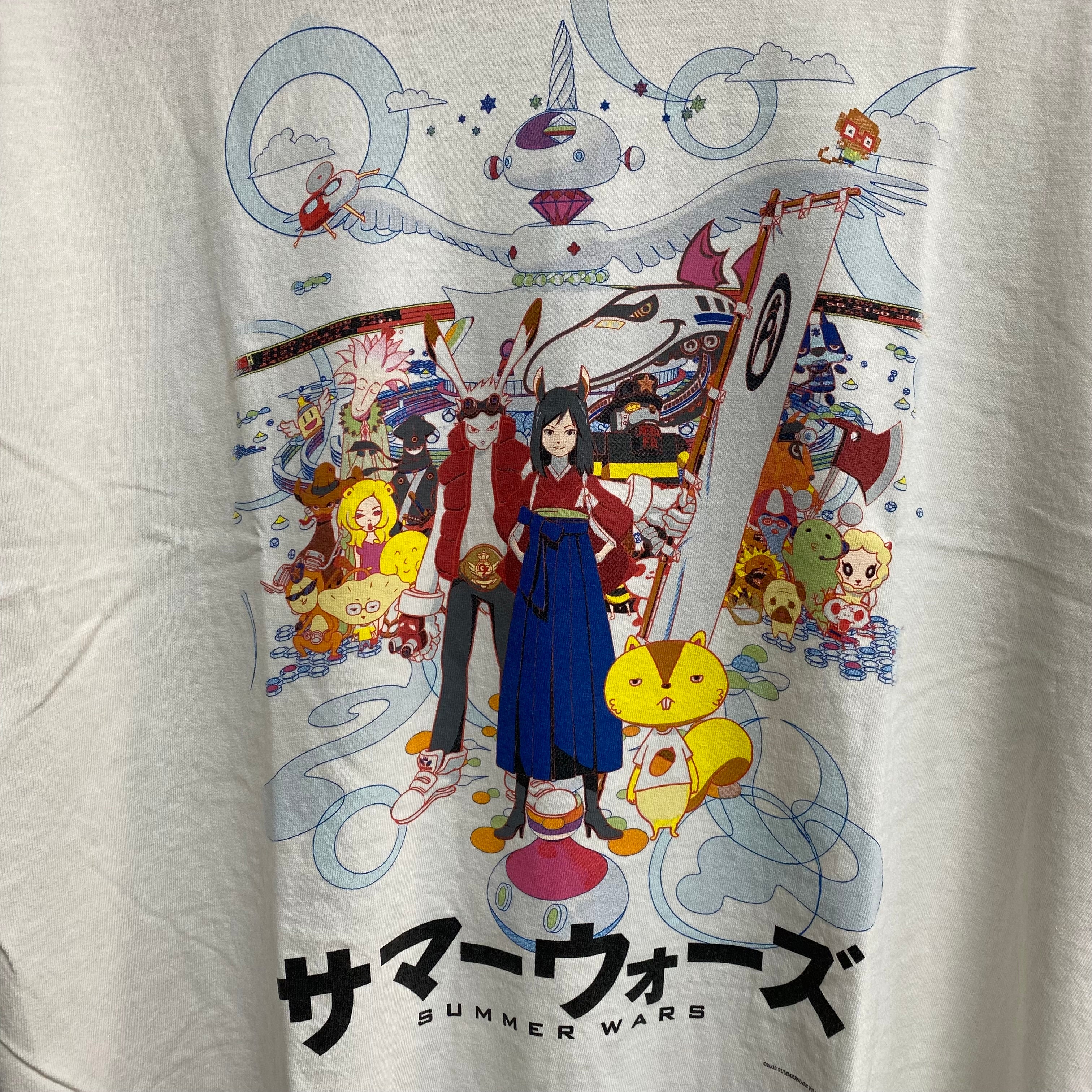 SAINT MICHAEL x SUMMER WARS x GEEK RULES SHORT SLEEVE T-SHIRT ' SUMMER WARS ' -COLLABORATION- / Saint Michael