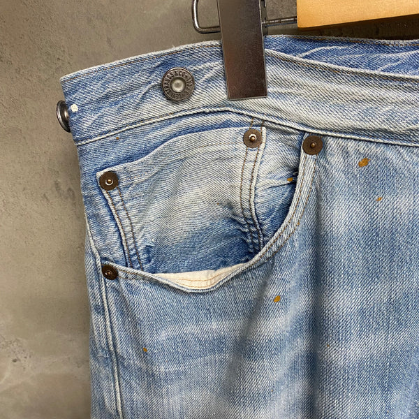 [ ONLY ONE ! ] FAMOUSZ 1890-501 LEVIES VINTAGE CLOTHING CUSTOM DENIM  / FAMOUZ