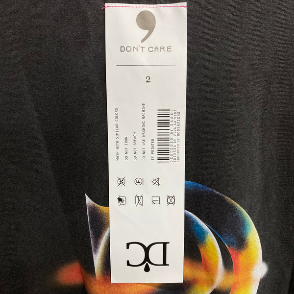 DON'T CARE SHORT SLEEVE T-SHIRTS " DC-GT010” / DON'T CARE