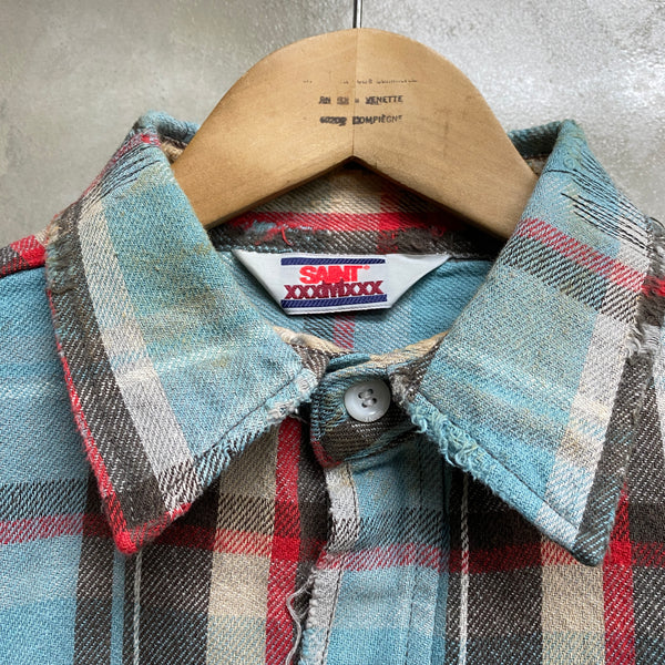 SAINT Mxxxxxx FLANNEL SHIRT ‘CHECK’ / Saint Michael